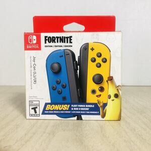 Nintendo Switch - Fortnite Joy-Con (L)/(R) Set NO CODE Yellow Blue Banana Peely